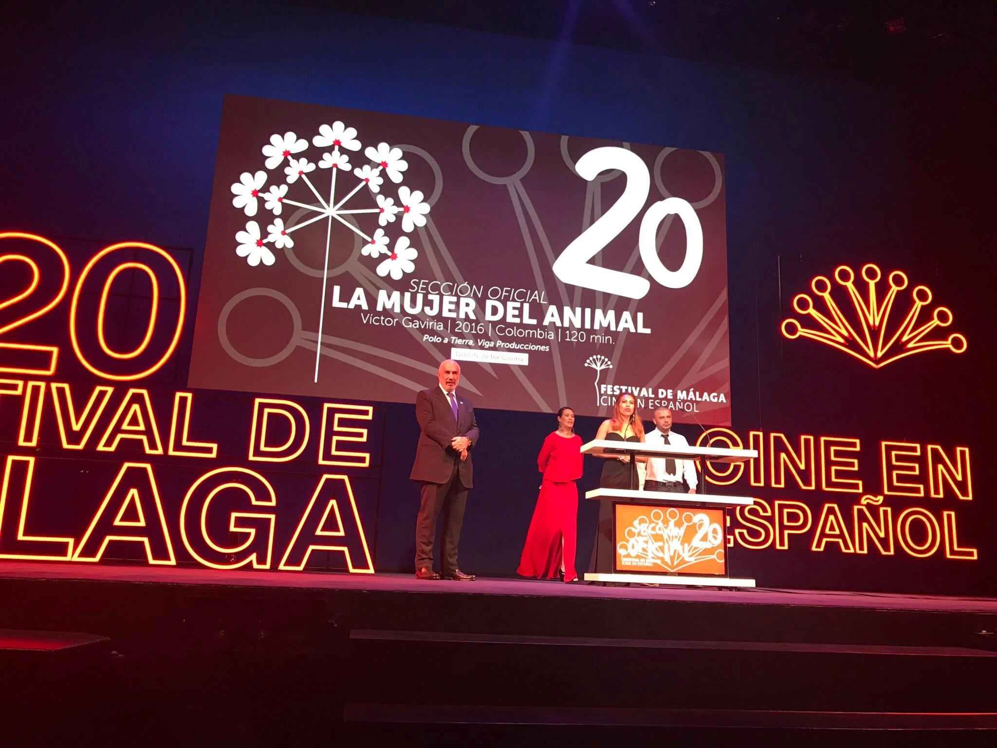 teatro modular festival del cine de Málaga